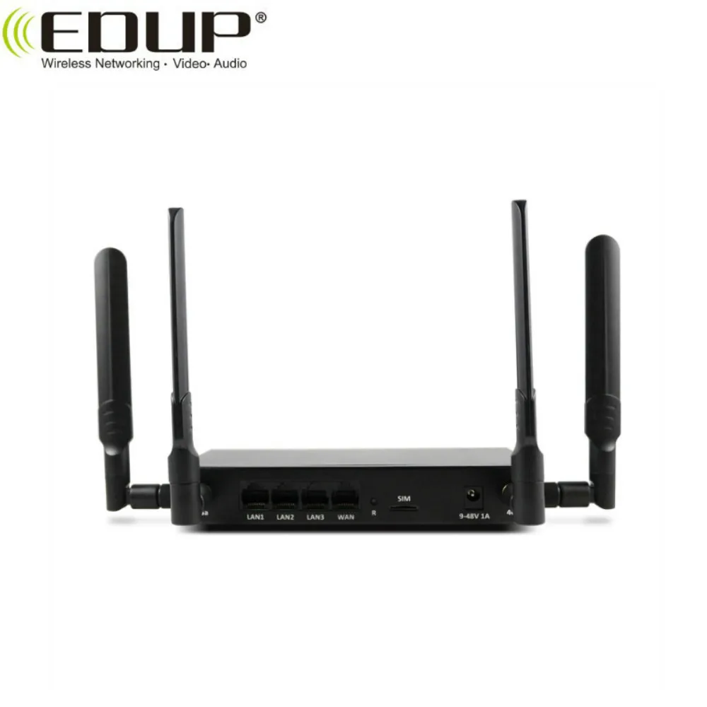  EDUP высокоскоростной уличный 4G LTE CPE Промышленный маршрутизатор со слотом для
