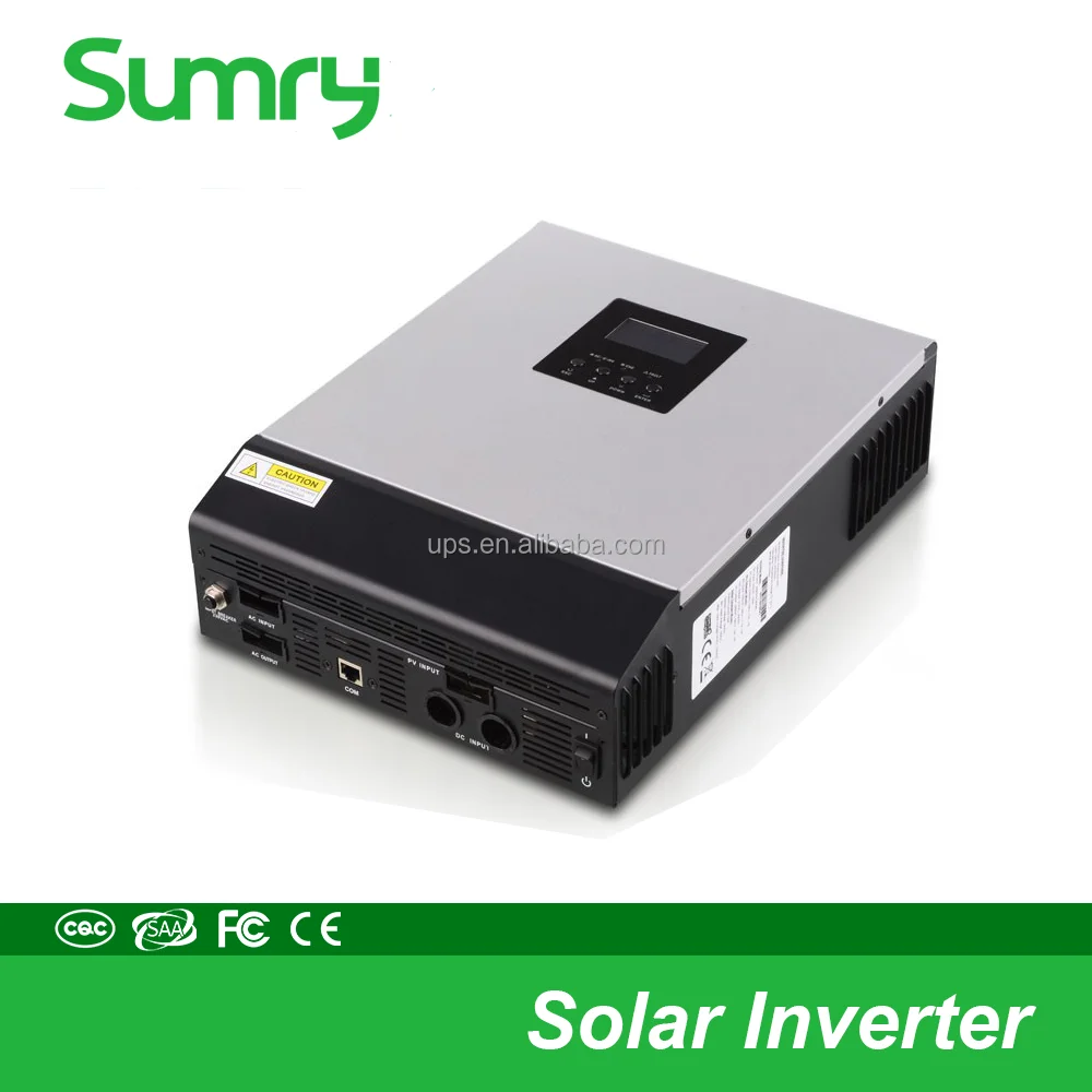 12v 220v 1kva off grid solar inverter with mppt controller, hybrid solar inverter 1000va