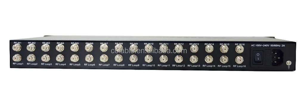 FTA 16 transponders 16 dvb-s2 to 512 IP spts multicast iptv streamer  OL5816B