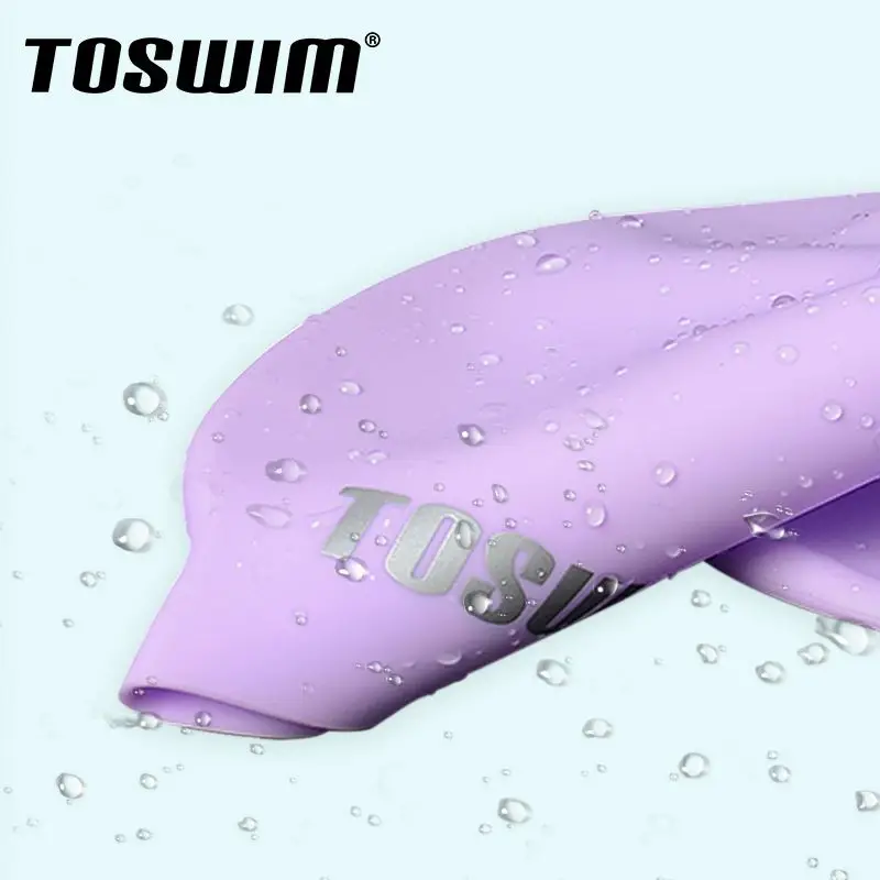 
OEM Customer Logo Printed High Quanlity Durable Adult Size Silicone Swimming Cap 