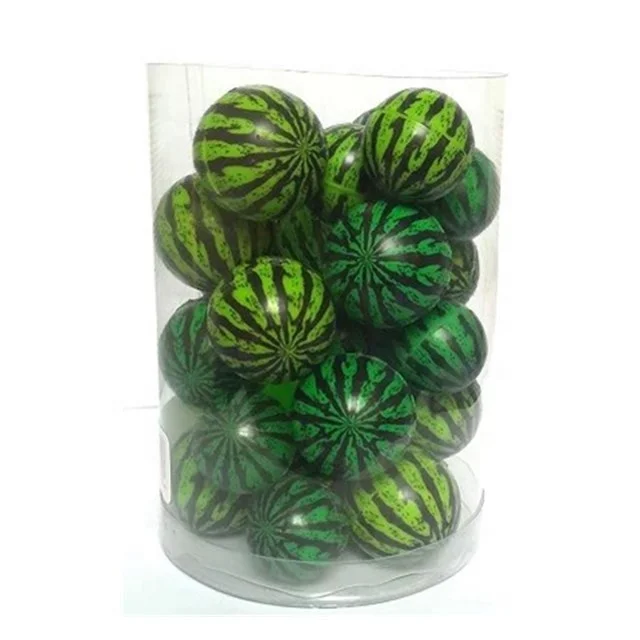 VIA Promotional Toy Bouncy ball  high bounce Watermelon ball 27 32 35 38 45 49mm