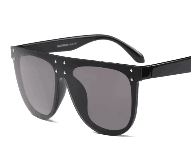 2018 95105 Hotsales fashion big frame sunglasses women and man slim glasses for wholesale