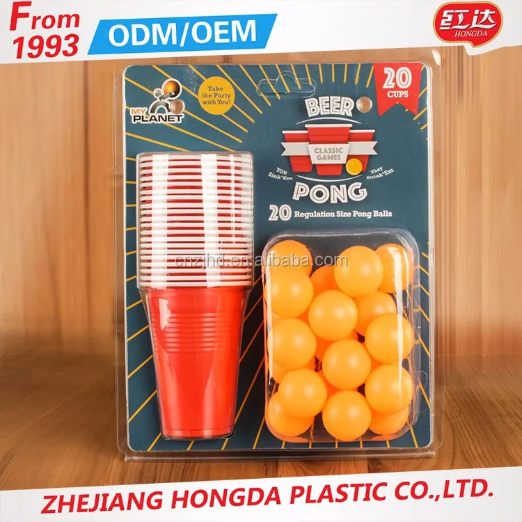 2016 high quality funny drink game party beer pong