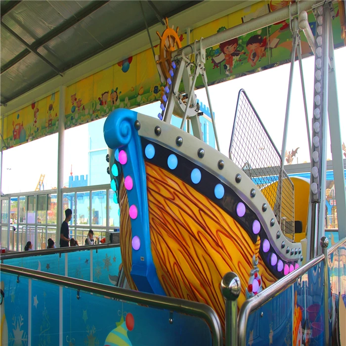 China high quality popular amusement park ride real small pirate ship for sale