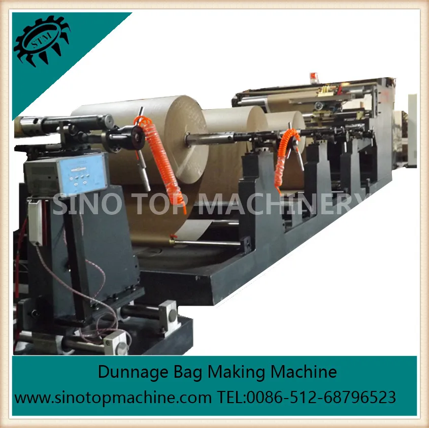Automatic Paper Dunnage air bag making machine for container