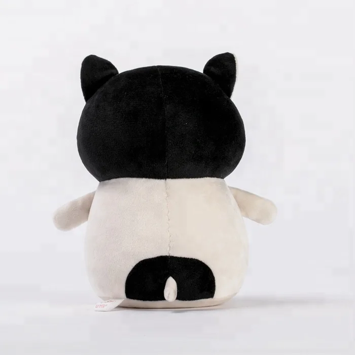 OEM  best made cute design stand animal stuffed bulldog animal plush toy