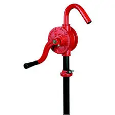portable Cast iron gallon drum pump tank suction  barrel pump oil diesel dispense transfer hand rotary pump