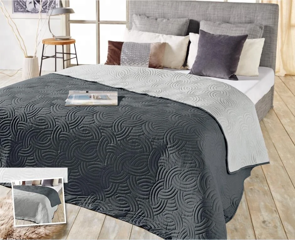 Лидер продаж, товары, 100% полиэфирное одеяло, ультразвуковые стеганые простыни, одеяло