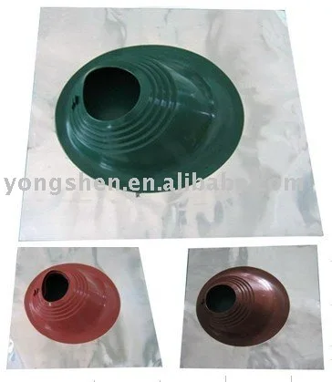 Roof vent pipe flashing plastic vents