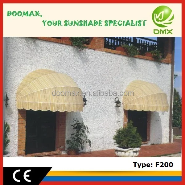 #F200 Economical French Window Awning with CE