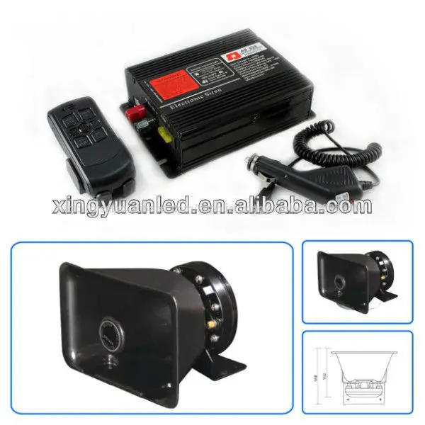12v полицейскую машину/грузовик электронная сирена/рупорный громкоговоритель с беспроводной пульт дистанционного управления