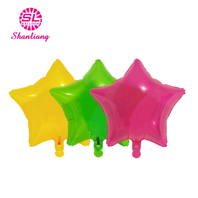 
18 inch hot selling macaroon color heart shape balloon wedding 