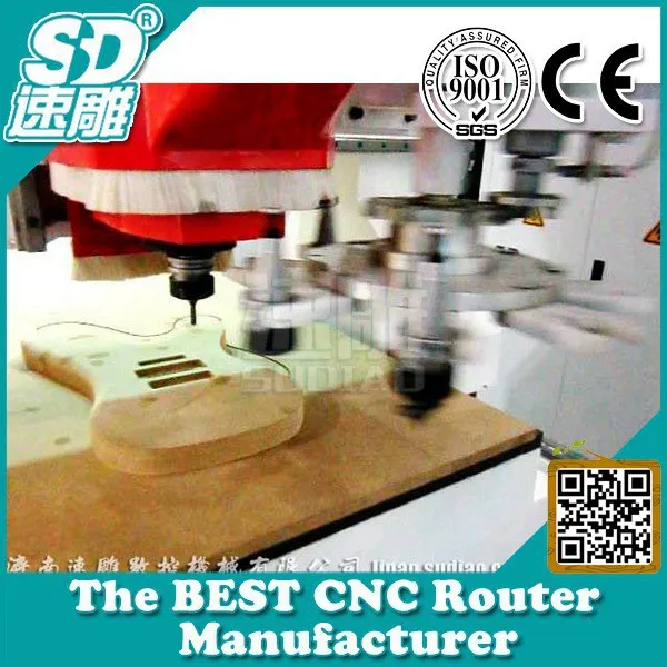 Jinan Sudiao CNC ROUTER /CNC woodworking with servo motor