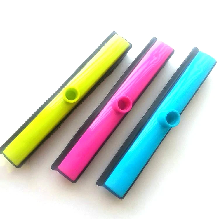 Factory direct long handle squeegee bathroom floor cleaning remover plastic rubber broom