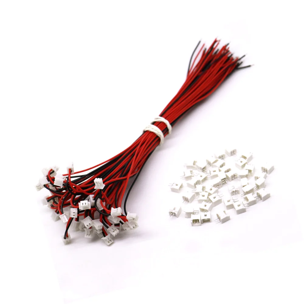 Molex 1.25mm Mini Micro JST 1.25 GH 2-Pin 2 3 4 5 6 7 8 9 10  Connector with Wires Cables xx MM