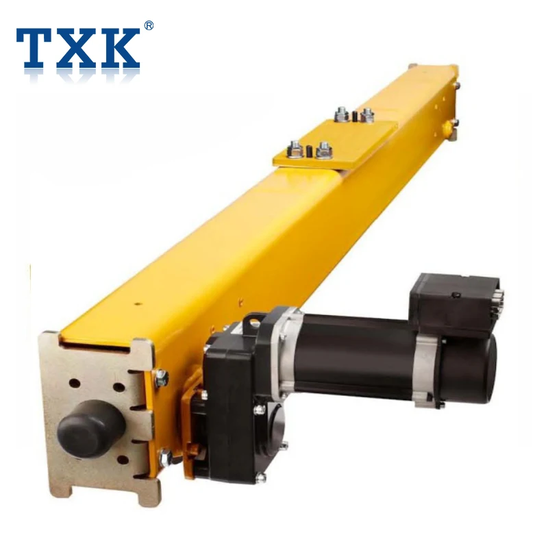 Single Girder Overhead Crane Truck 5 Ton End Carriage with Taiwan Crane Motor