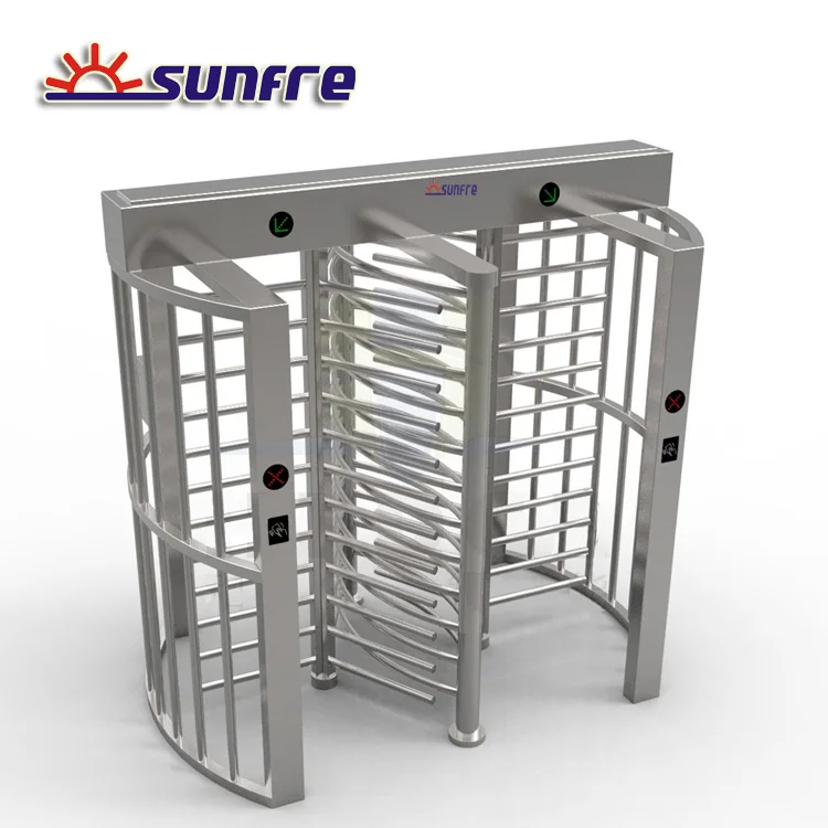 Automatic Full Height Turnstile Electronic Security Gate