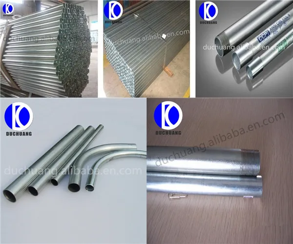 16mm metal EMT electrical conduit pipe