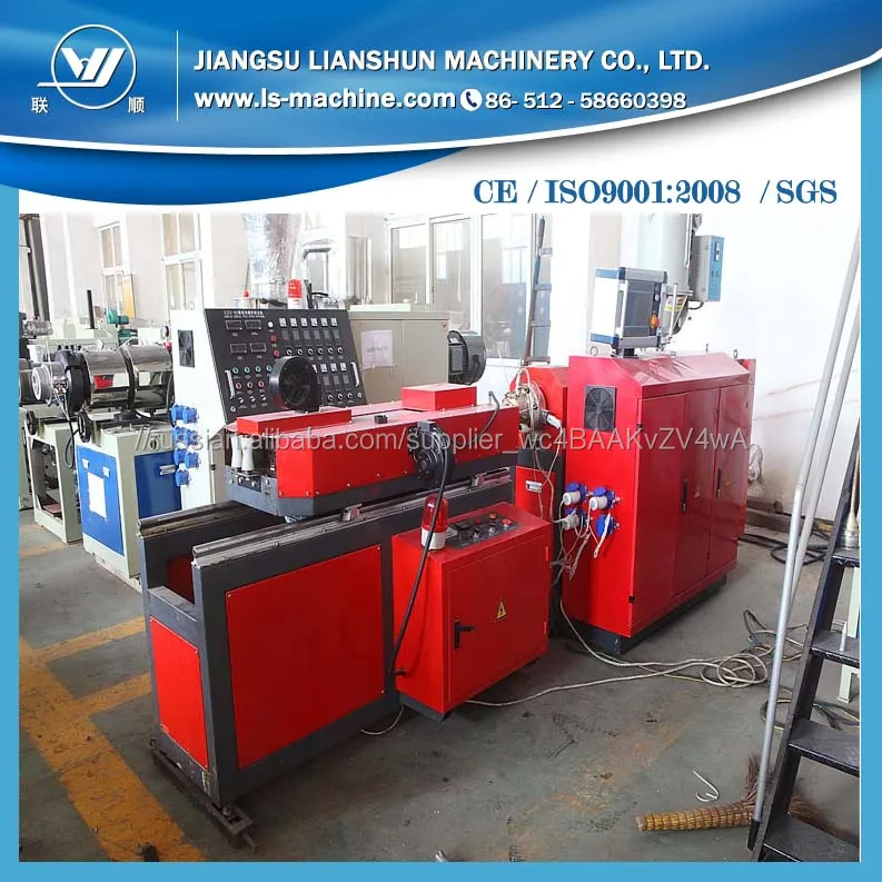 SJ45 PE single wall corrugated pipe production line