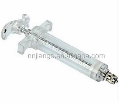 Veterinary Plastic Steel Automatic Injection Syringe 20ml for cattle/sheep/goat/pig