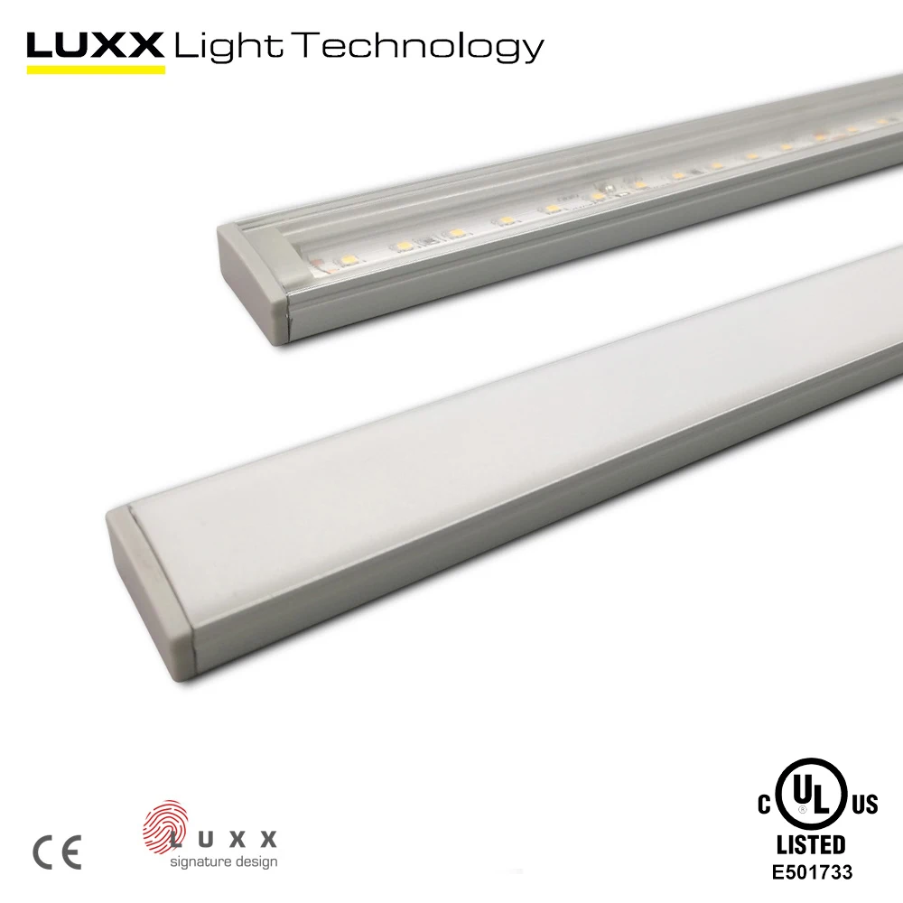 
LUXX Alu Extrusion Shop 4ft Cabinet Lamps LED Shelf Light for Jewelry Watch Wine Supermarket Exhibit Display 