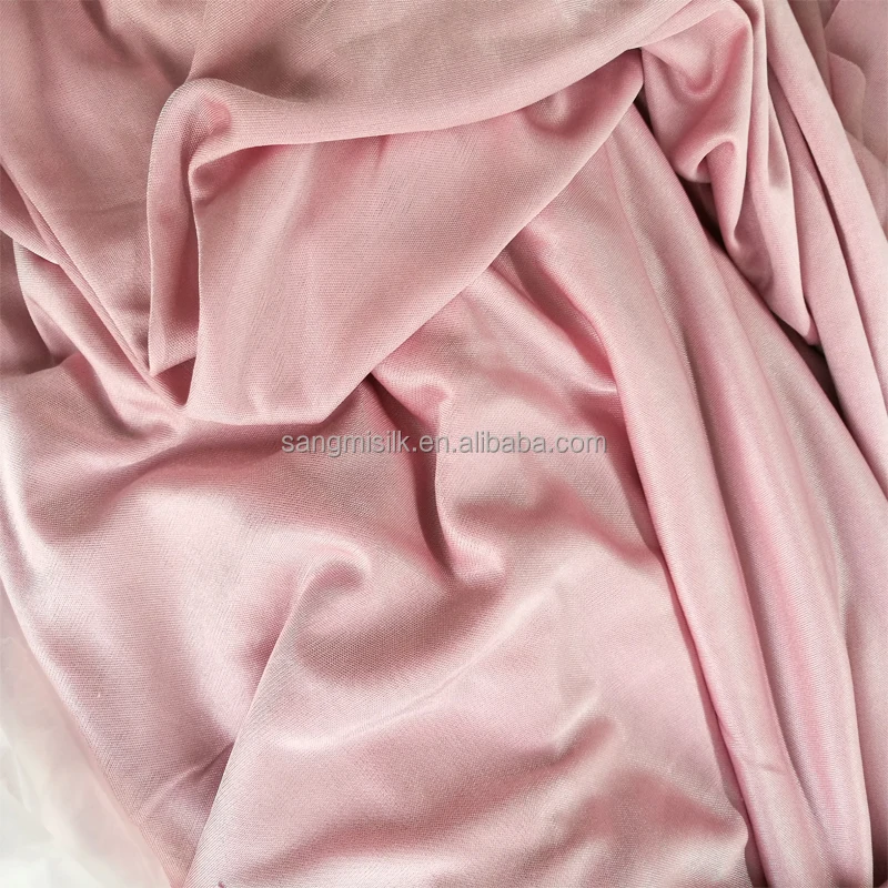 dyed knitted silk fabrics 100% silk professional knitted silk fabrics manufacturer in China