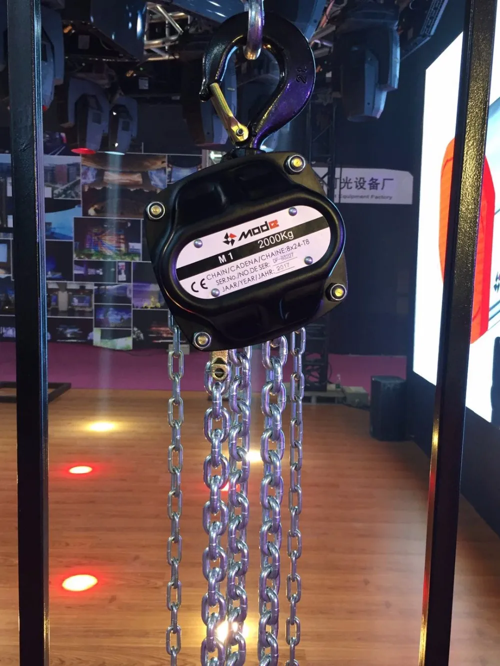 500KG lifting crane Equipment Electric stage truss motor Chain Hoist