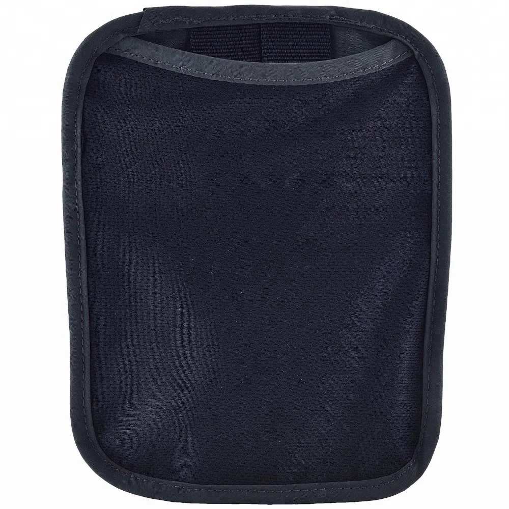 Nylon mesh neck wallet card passport holder bag belt rfid blocking travel neck pouch