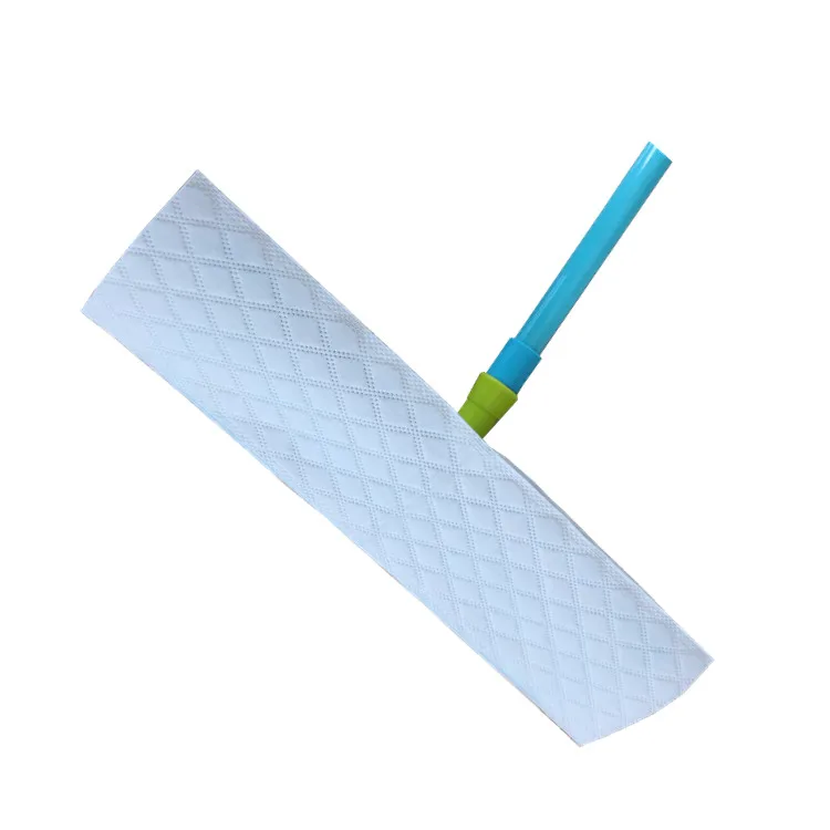 Cross-Lapping Design Nonwoven wet floor cleaning wipe