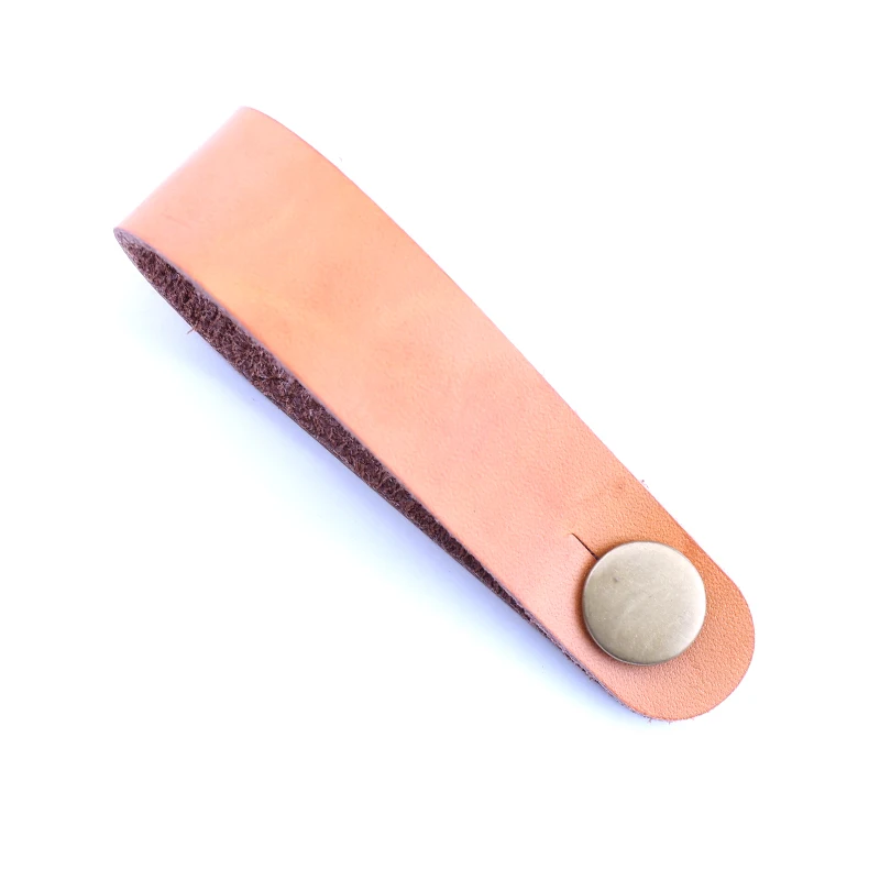 Wholesale custom fashionable Acoustic Guitar Leather Strap Button headstock