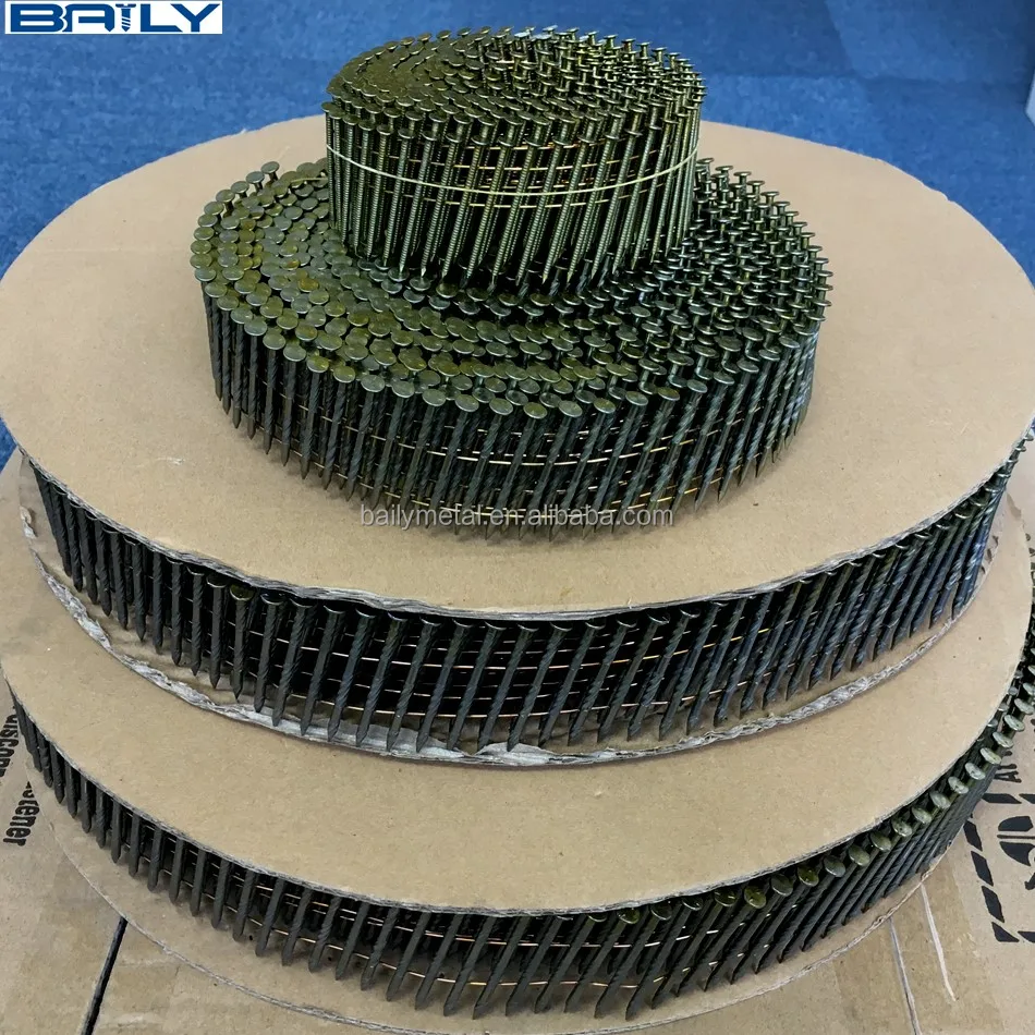 Coated Wire Pallet Coil Nailer Nails CN45 CN50 CN55 CN70 CN80 Coil Nailer Available