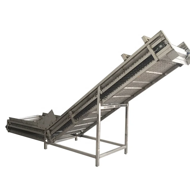 
Stainless Steel Chain Driven Mesh Belt Conveyor For Chestnuts Conveying 