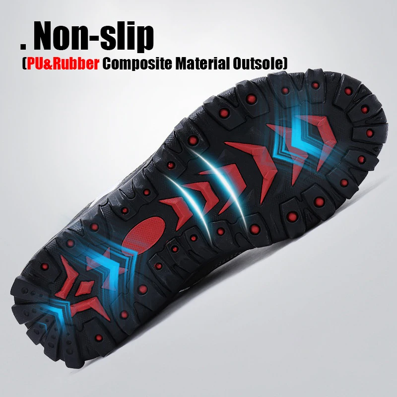 
LARNMERN Men Work Safety Shoes Steel Toe Cap Boots Professional Mesh Hombres Puntera De Acero Zapatos Anti-Smash Work Shoes 