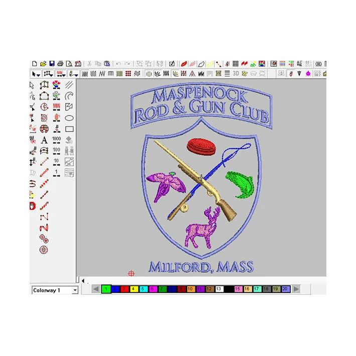 Senior Designer Fast Cheap High-quality Heart Design Patches Iron On Chinese Embroidery Designs