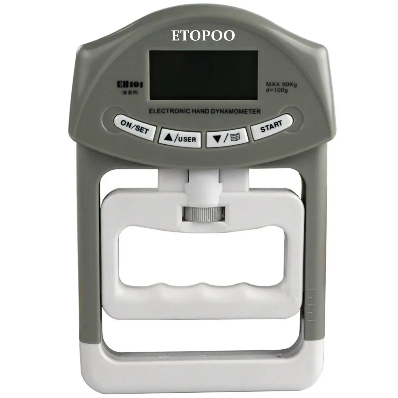 Digital LCD Dynamometer Hand Grip Power Measurement Strength Meter Mucle Developer for Body Building Gym Exercises