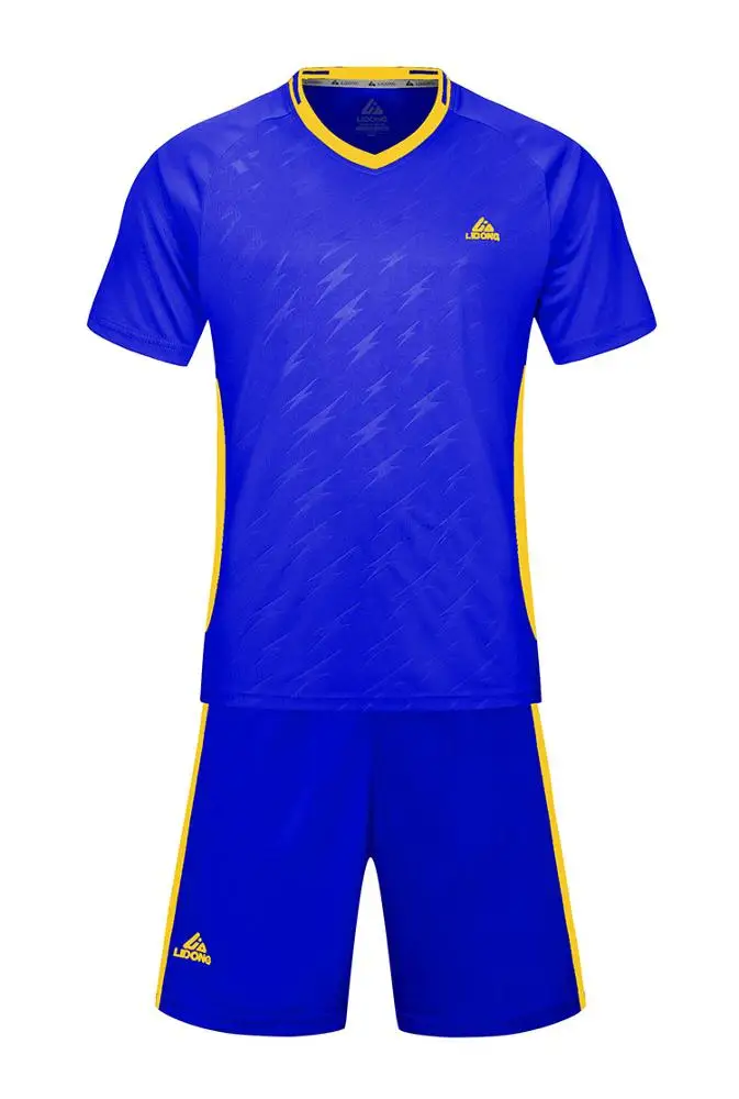 
New Arrival Custom Design Football Jersey Wholesale Soccer Wear Set 
