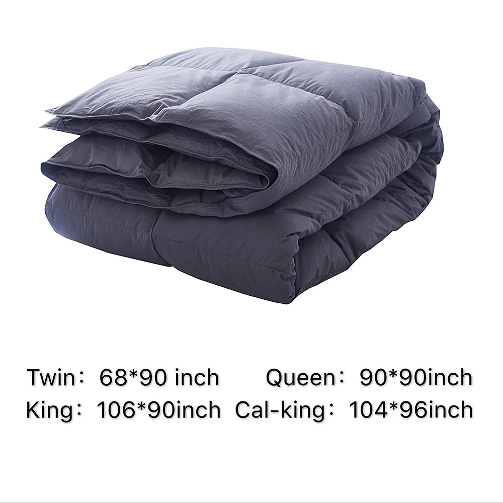 
All-season Quilted Comforter Goose Down Comforter Size Hotel Luxury Customized Duck/goose Down Feather 100% Cotton 100%cotton 