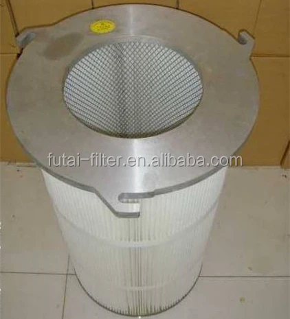 Polyester with PTFE Membrane 3 Lugs Filter Cartridge Industrial Dust Collector Air Filter Cartridge