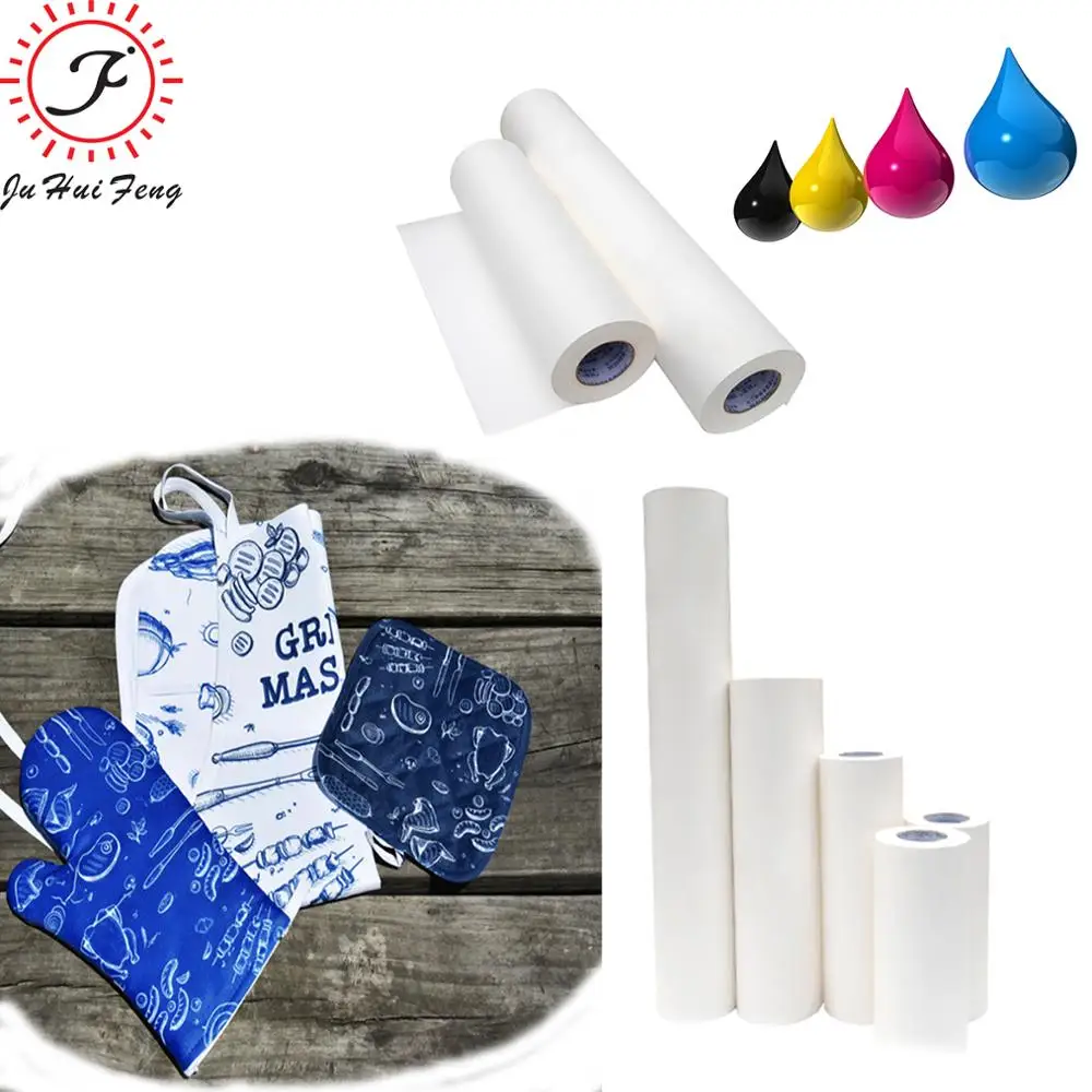 polyester material  application  industrial roll paper  sublimation transfer paper