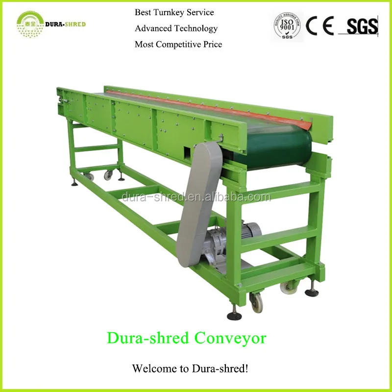 Portable Dura-shred Waste Tire Recycling Rubber Chips Machine Mobile Recycling Line
