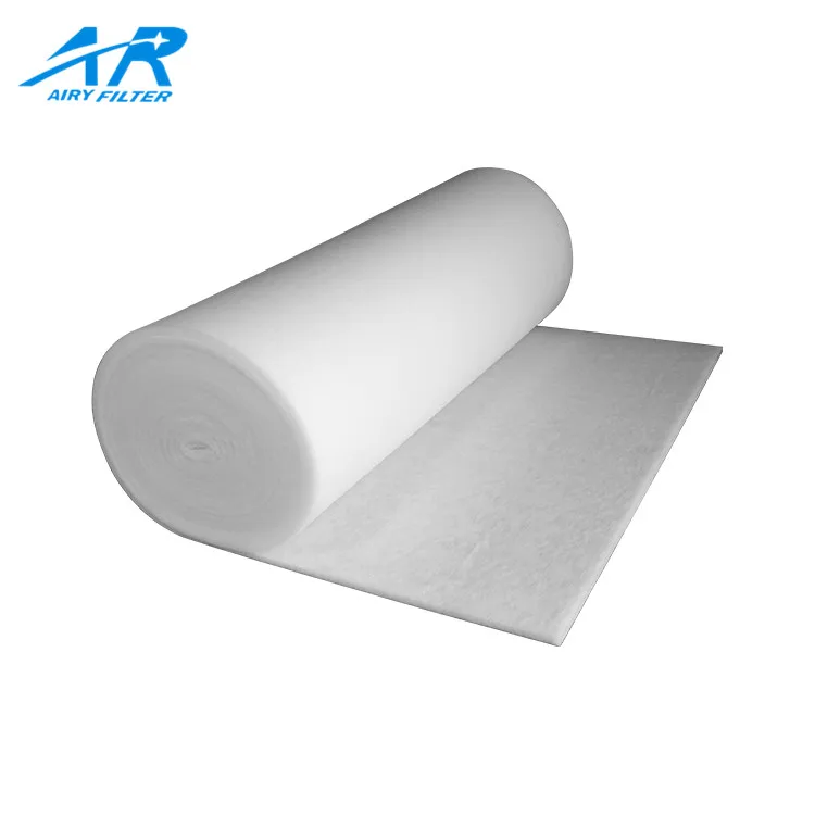 PET Organic Synthetic Fiber Ac Media Filter/ air filter Usage Non Woven Filter Media Types