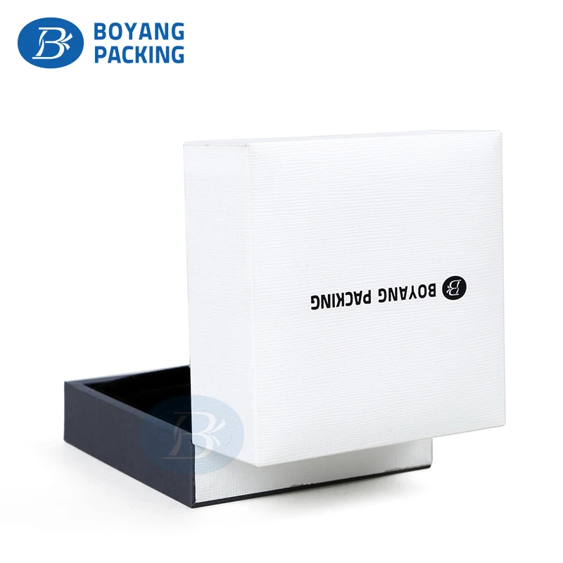 
High End luxury Custom waterproof Men Couple engagement double ring box for Wedding 