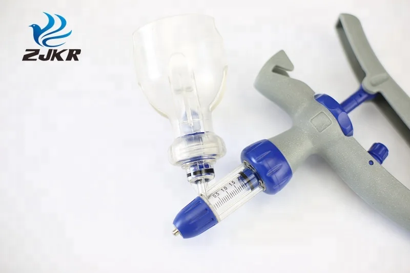 KD108 CETTIA hot sale veterinary plastic steel automatic continuous syringe gun for poultry vaccine injection