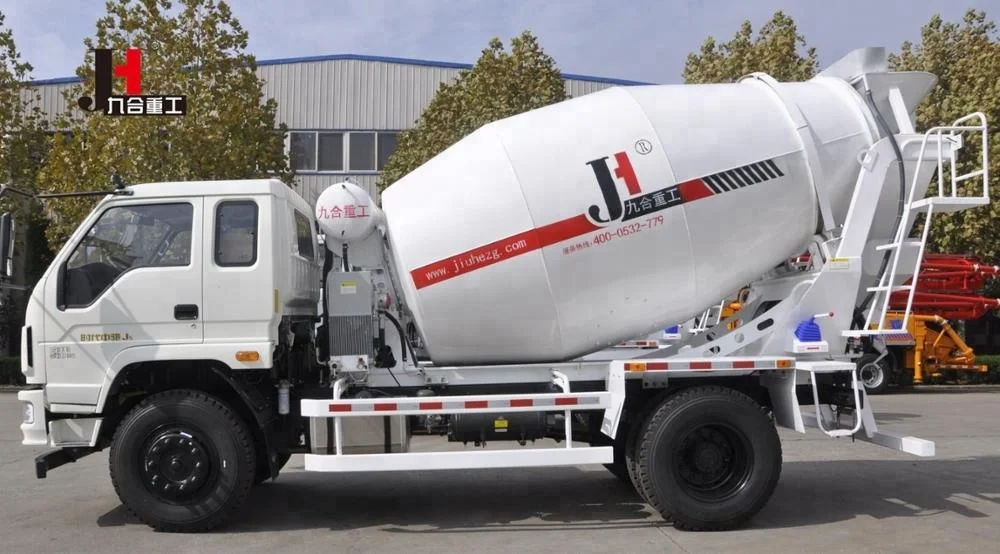 4 cubic meters small  factory  concrete  truck mixer with howo chasis for sale
