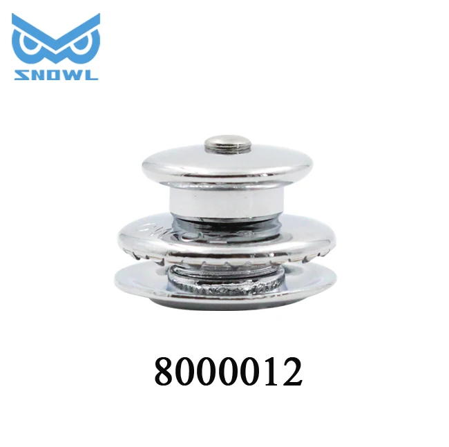 SNOWL Bag hardware manufacturer brass copper golf bag parts snap fastener