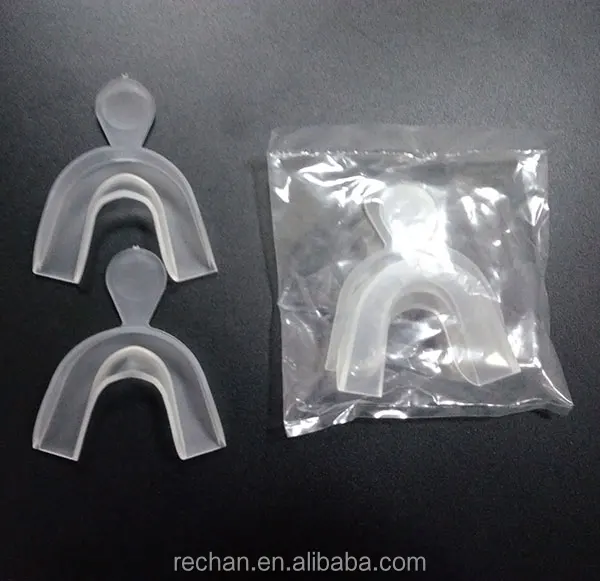 2 Thermo-molding Custom Fitting Teeth Whitening Mouth Trays