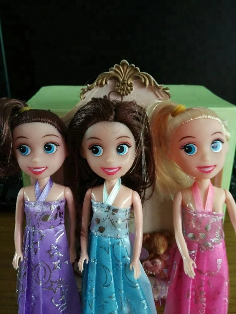 2018 hot sale Fashion Popular skirt sofia doll  toys 7 INCH 18 cm vinyl baby doll toys wholesale