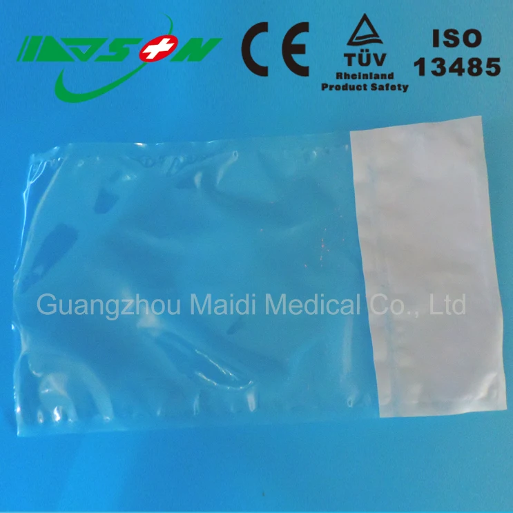 
Medical disposable plastics Tyvek header pouch 