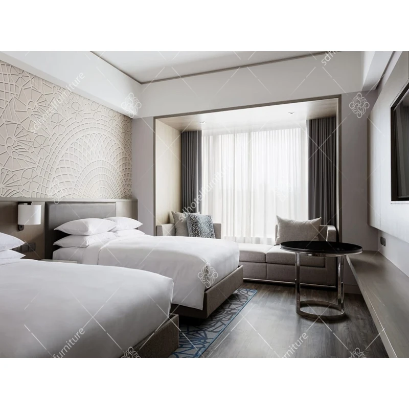 
Foshan Guangzhou hotel bad room furniture design manufacturing factories 