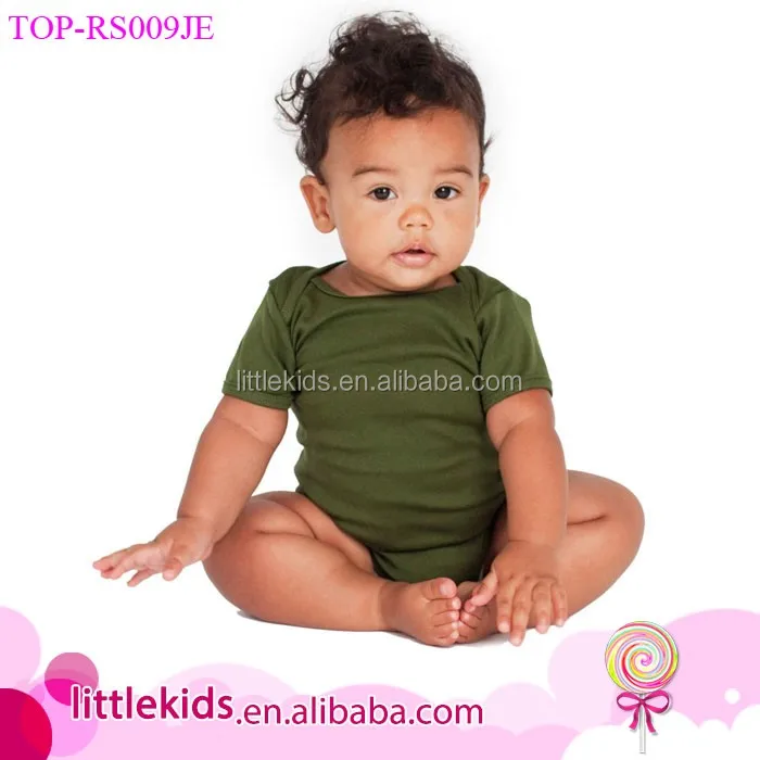 Organic Cotton Unisex Baby Short Sleeve Bodysuit Onesie All Natural Dye-Free Top 100 Baby Boy Names Image